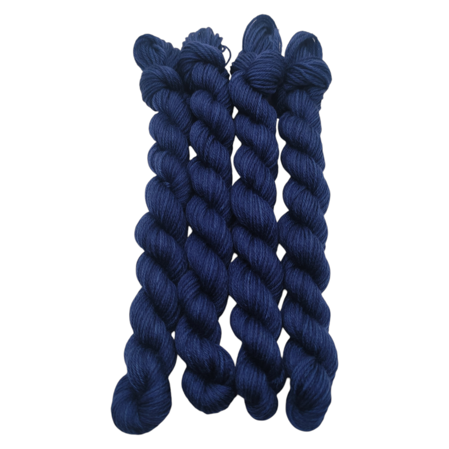 Merino High Twist 4fach 20g semisolid Mini Navy Blue