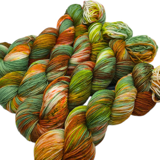 Merino High Twist 4fach 100g Autumn Tree