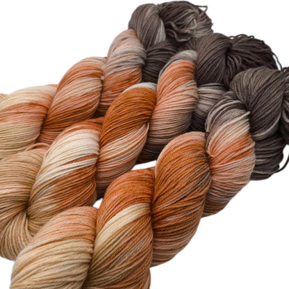 Merino High Twist 4fach 100g Cafè au lait