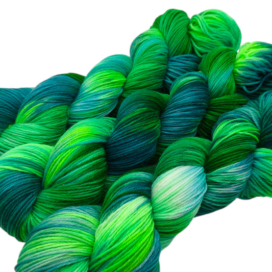 Merino High Twist 4fach 100g Smaragdwald