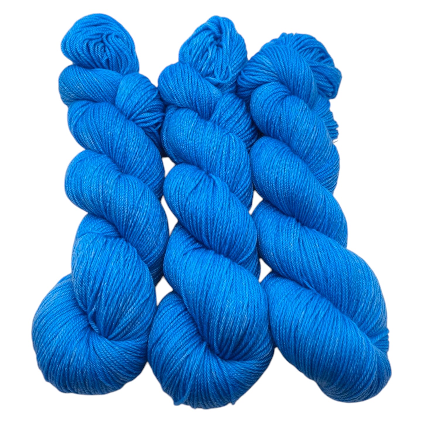 Merino High Twist 4fach semisolid Alpine Blue 100g