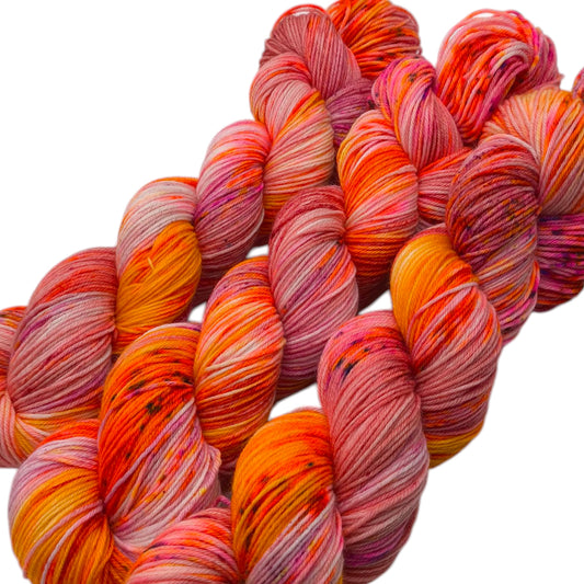 Merino High Twist 4fach 100g Pfirsich