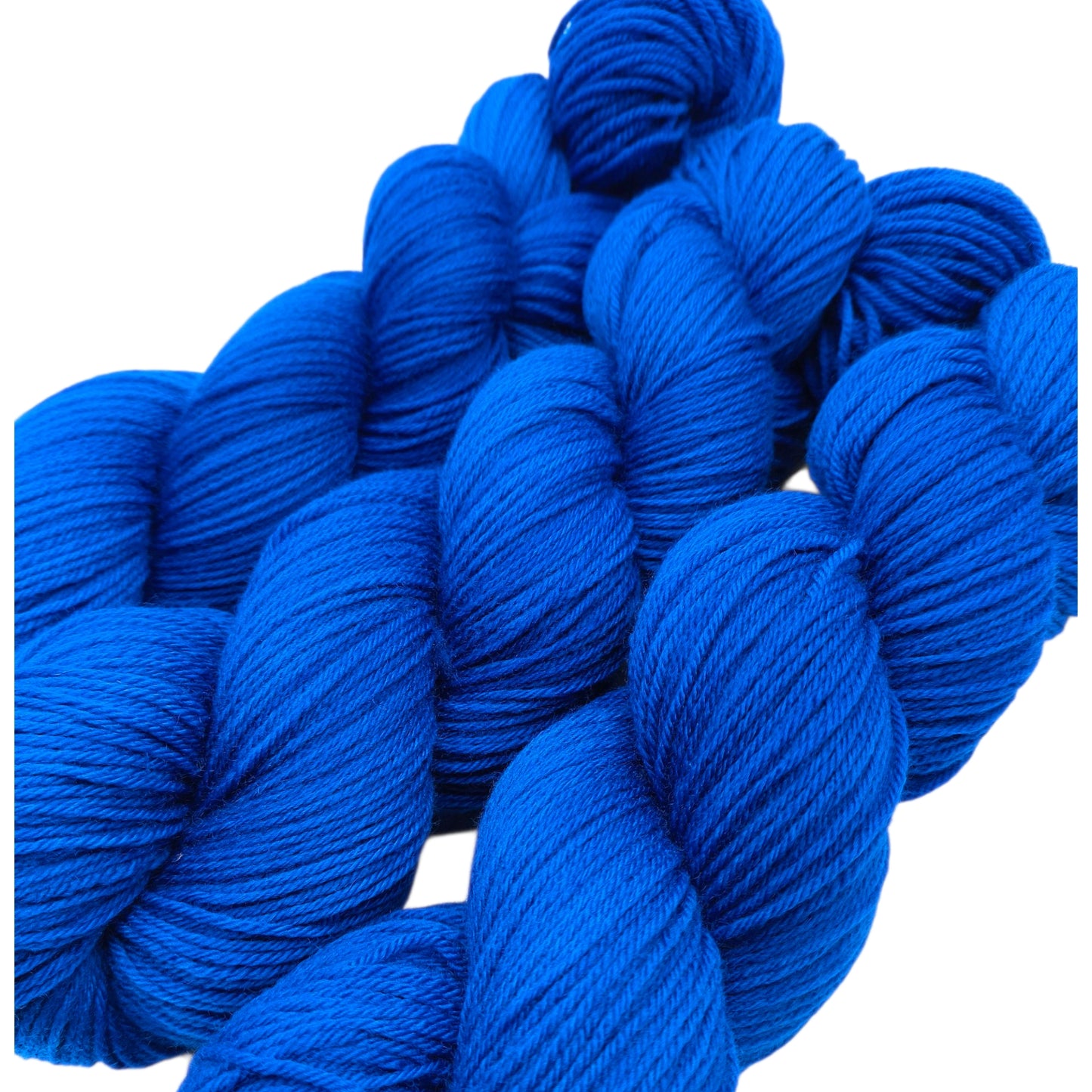 Merino High Twist 4fach Sapphire Blue 100g