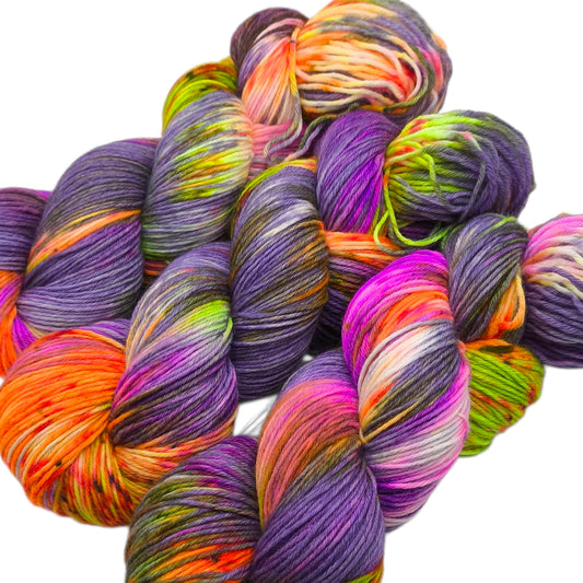 Merinosockenwolle 6fach, 150g Drachenfreund