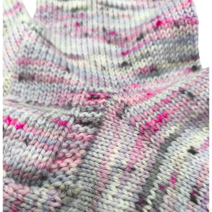 Socken, Größe 38/39, handgestrickt, aus Merino High Twist, Wisteria Street