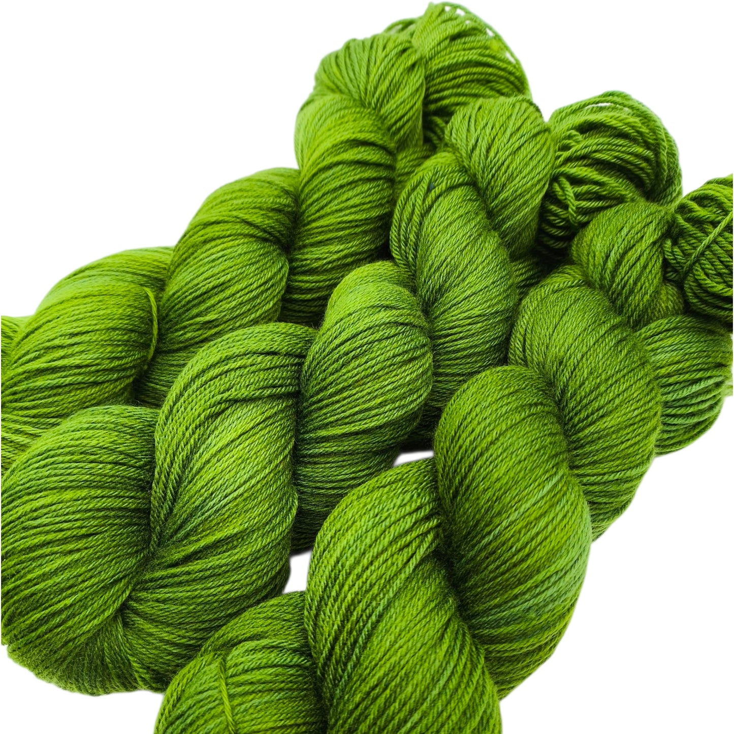Merino High Twist 4fach Moss Green 100g