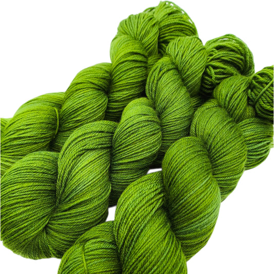 Merino High Twist 4fach Moss Green 100g