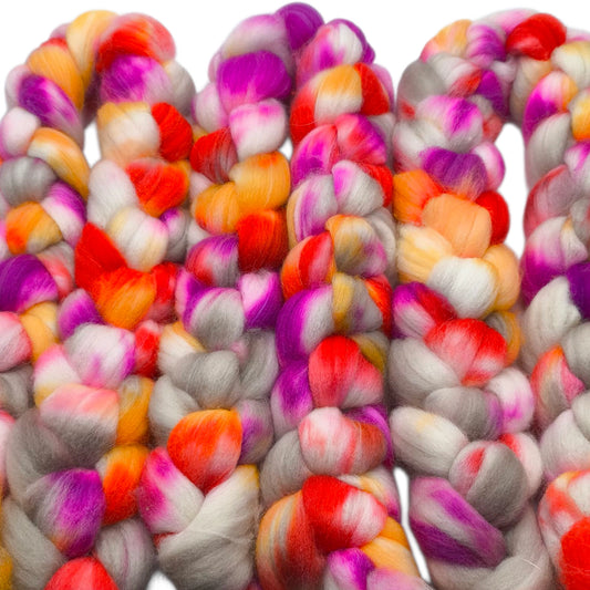 Kammzug Merino Nylon superwash 100g Herbstzeit