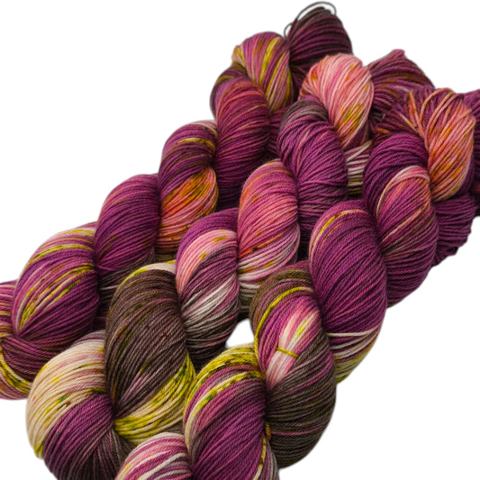 Merino High Twist 4fach 100g Red Red Wine