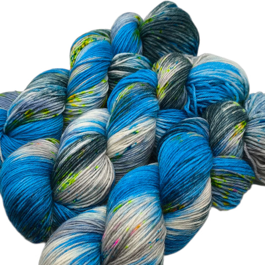 Merinosockenwolle 6fach, 150g Nordsee