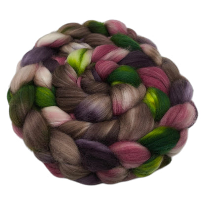 Kammzug Merino Nylon superwash 100g Strauchrosen