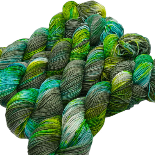 Merino High Twist 4fach 100g Tannenwald