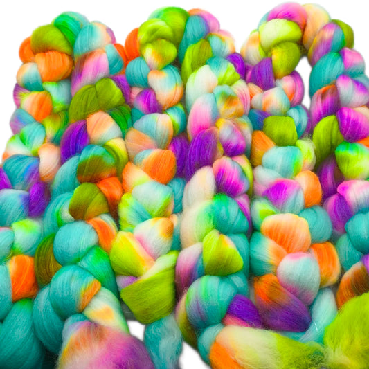 Kammzug Merino Nylon superwash 100g Glückskeks