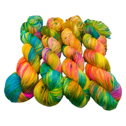 Merino High Twist 4fach 100g Abendrot