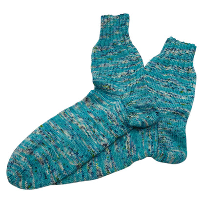 Socken, Größe 46/47, handgestrickt, aus 4-Merino Atla