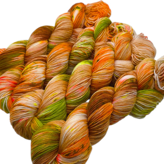 Merino High Twist 4fach 100g Herbstlaub