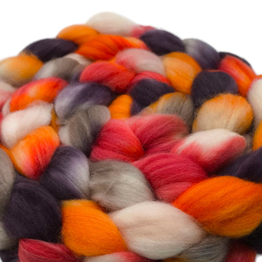 Kammzug Merino Nylon superwash 100g Herbstleben