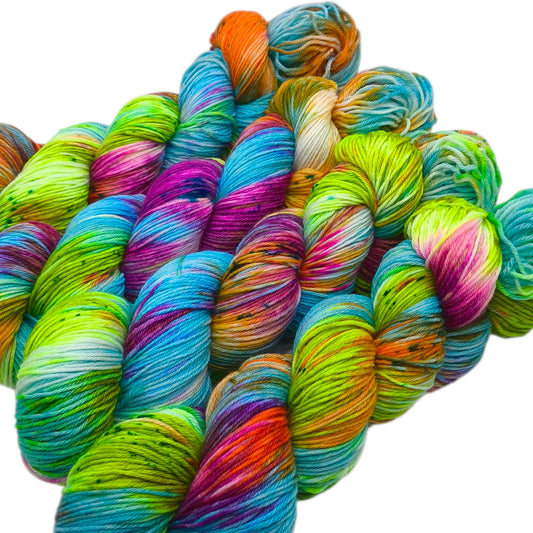 Merino High Twist 4fach 100g Irrlicht