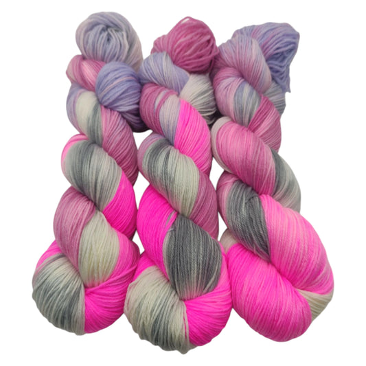 Merino High Twist 4fach 100g Eisrosa