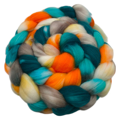 Kammzug Merino Nylon superwash 100g Tag am Strand