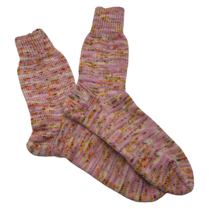 Socken, Größe 38/39, handgestrickt, aus Merino High Twist, Prinzessin