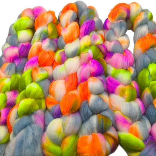 Kammzug Merino Nylon superwash 100g geheime Welten