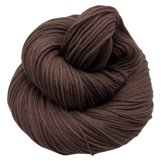 Merino High Twist 4fach Pecan Brown 20g