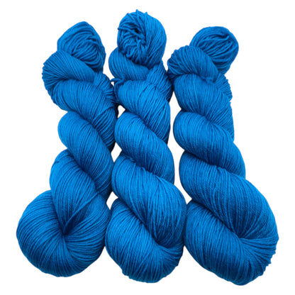 Merino High Twist 4fach semisolid Peacock Blue 100g
