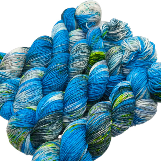 Merino High Twist 4fach 100g Blick aufs Meer