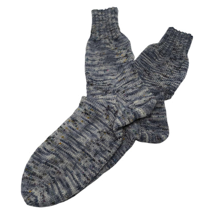 Socken, Größe 42/43, handgestrickt, aus Merino High Twist, Männerbunt