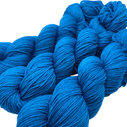 Merino High Twist 4fach semisolid Peacock Blue 100g