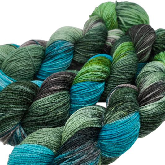 Merino High Twist 4fach 100g Abendstimmung