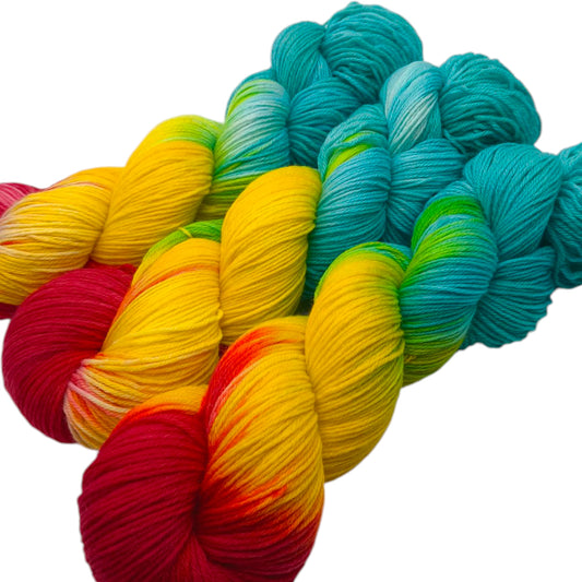 Merino High Twist 4fach 100g Jahrmarkt