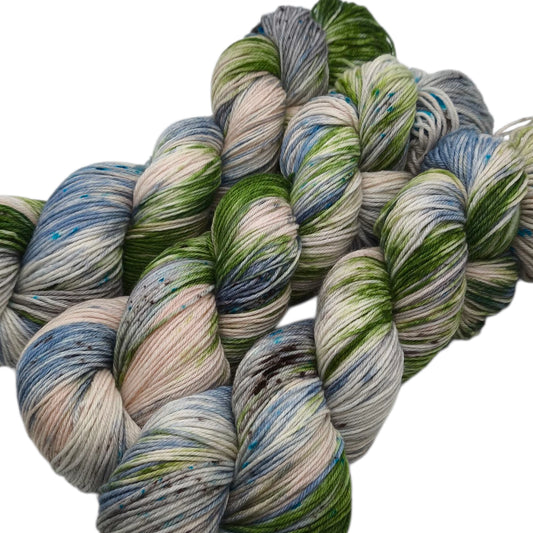 Merino High Twist 4fach 100g Dünenlandschaft