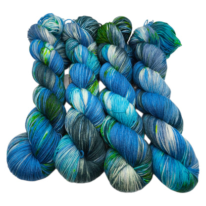 Merino High Twist 4fach 100g Nordsee