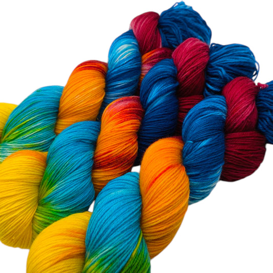 4-Merino, Eine für Alles 4fach 100g Sommerfreude