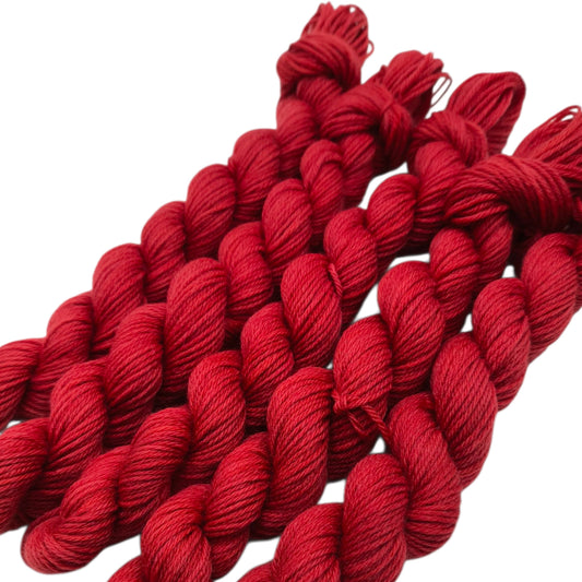 Merino High Twist 4fach Oxblood Red 20g